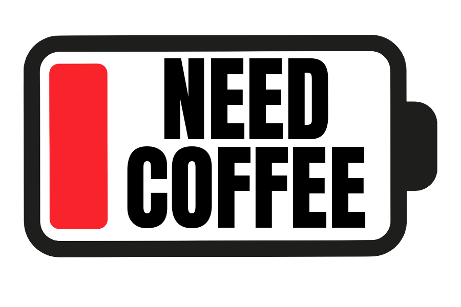 Need Coffee Sticker