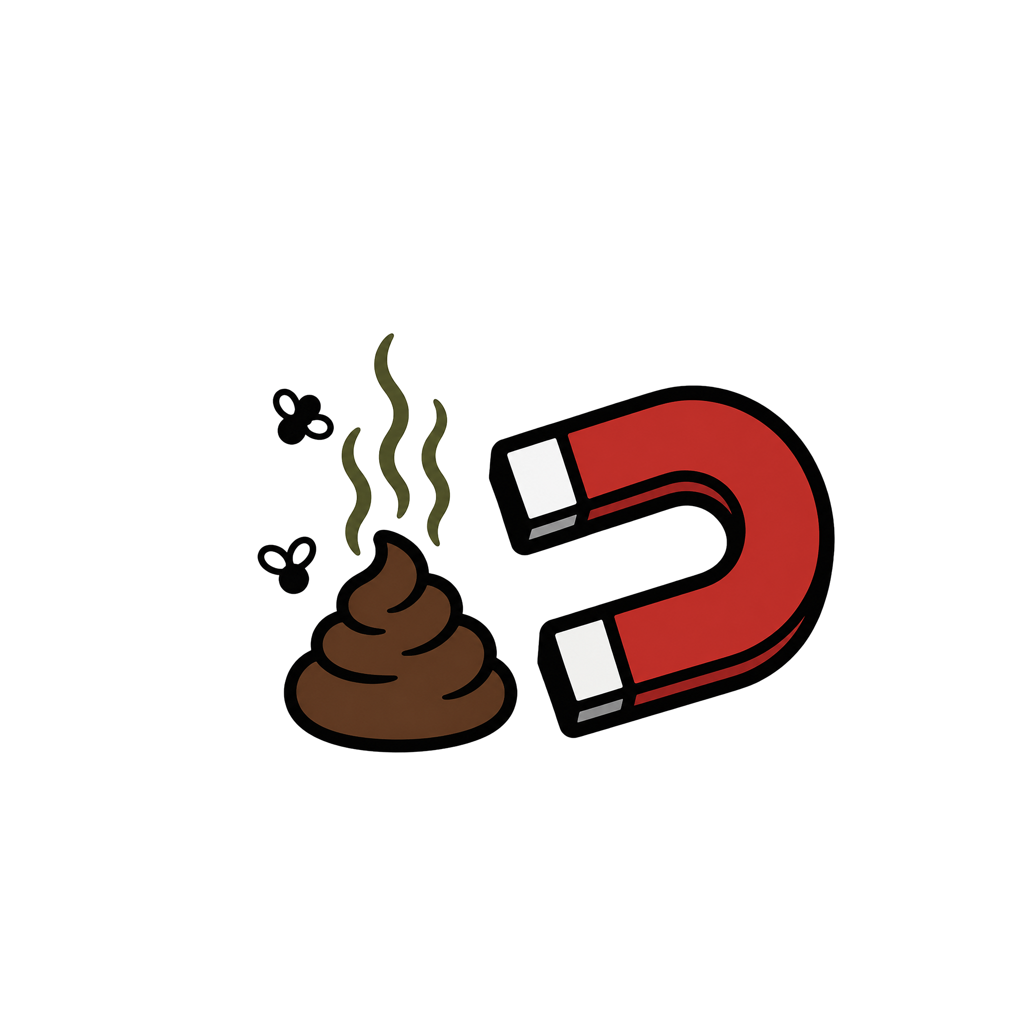Sh*t Magnet Sticker