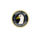 Today I Am a Serious Goose Sticker