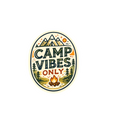 Camp Vibes Only Sticker