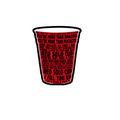 Red Solo Cup Sticker