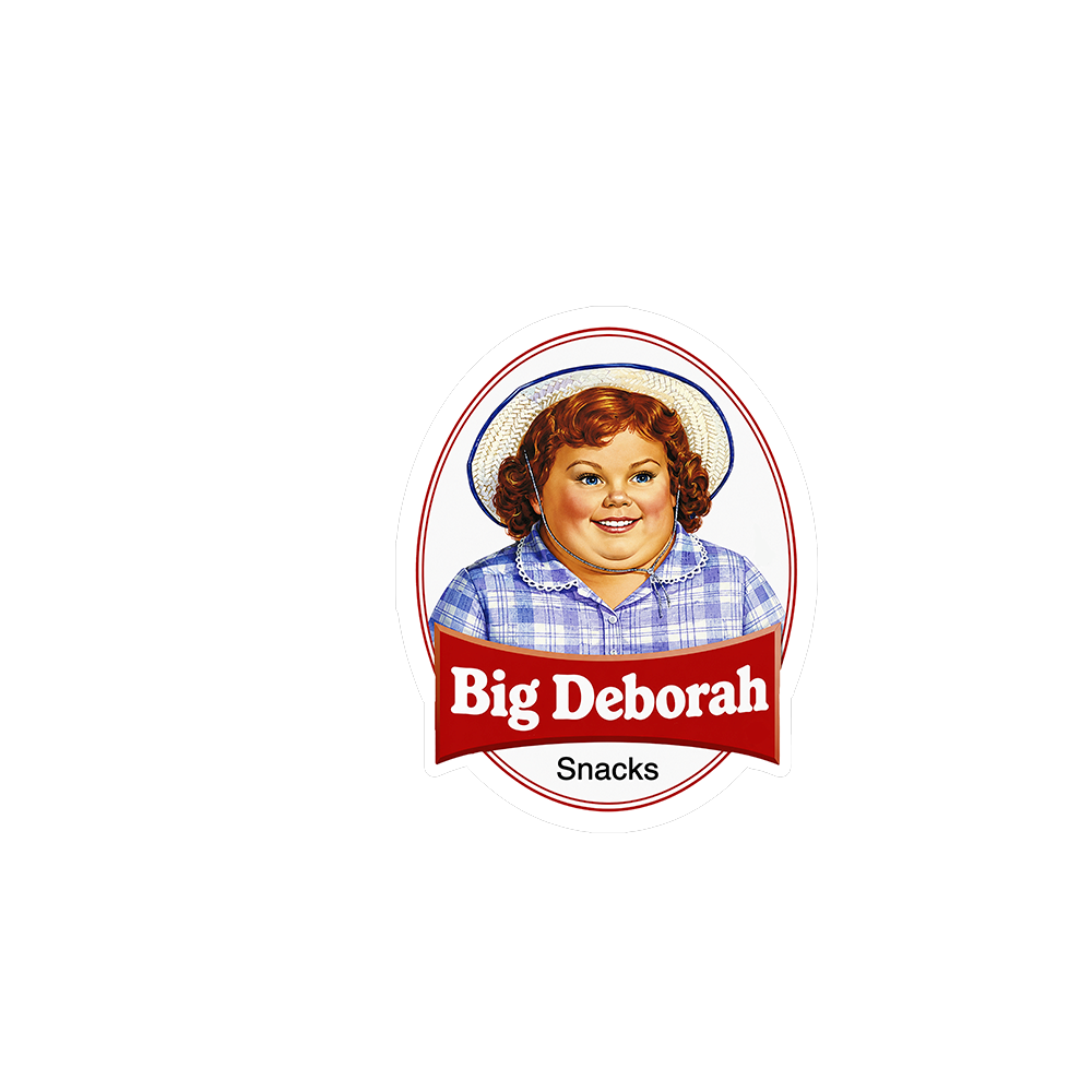 Big Deborah Snacks Sticker