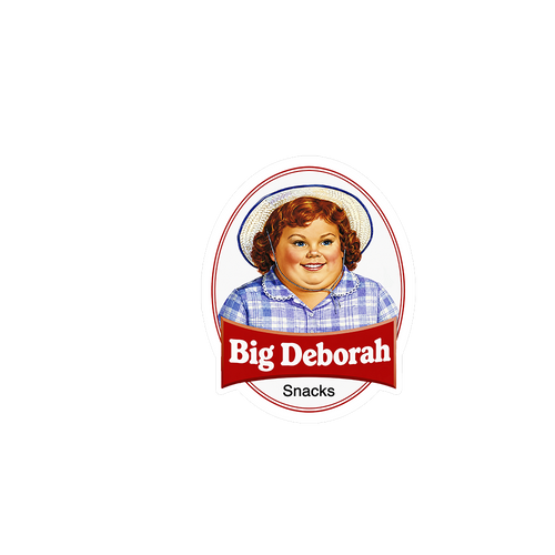 Big Deborah Snacks Sticker