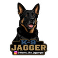 K-9 Jagger Sticker