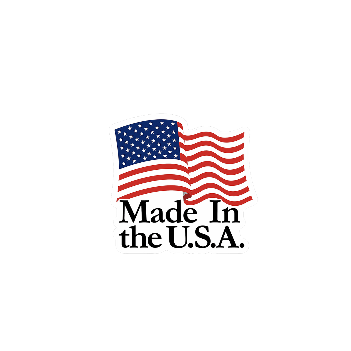 Made in the USA Sticker