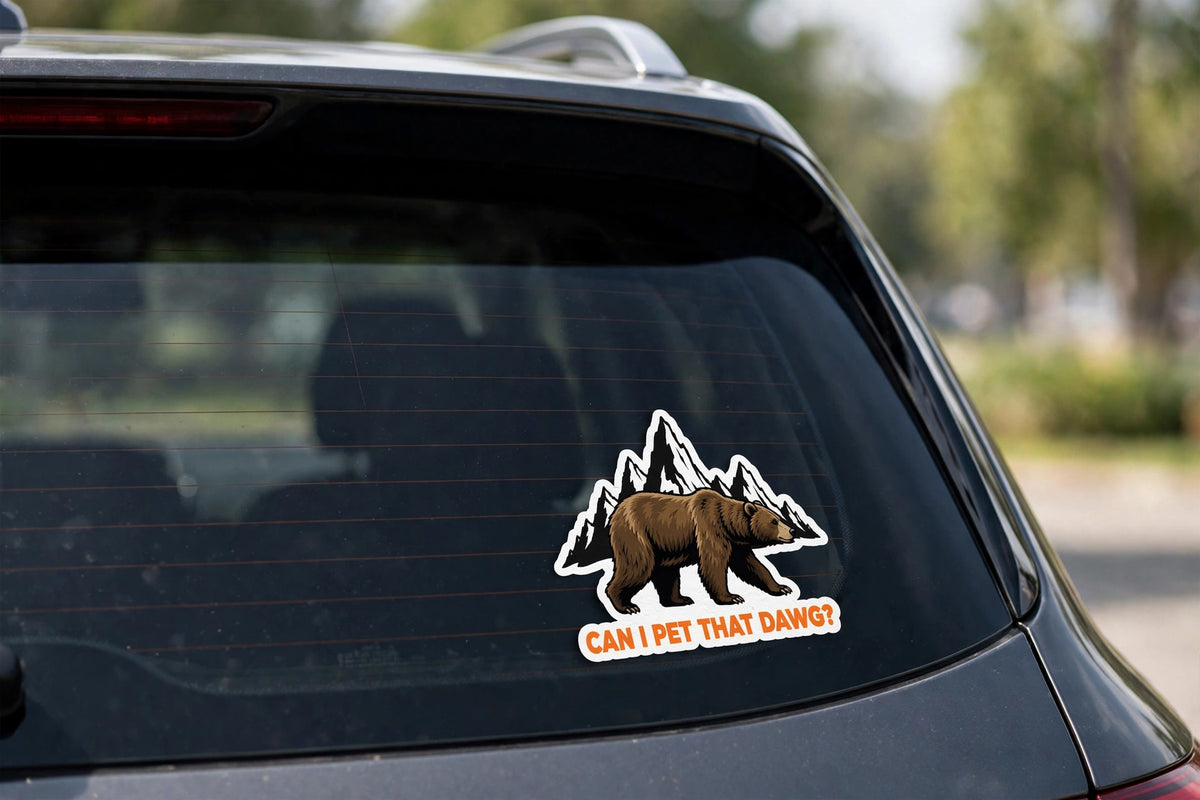 Can I Pet That Dawg? Sticker