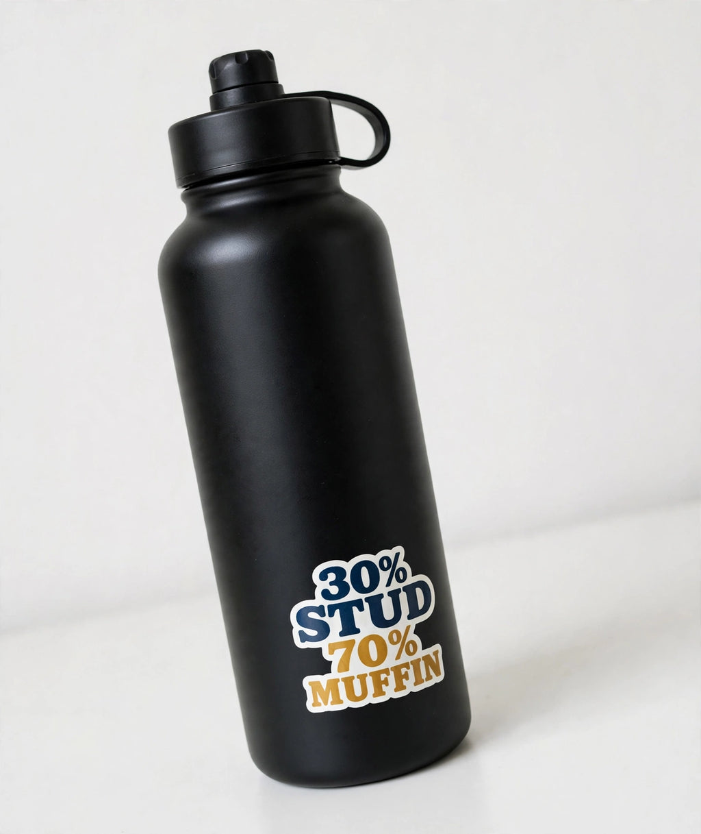 Stud Muffin Sticker